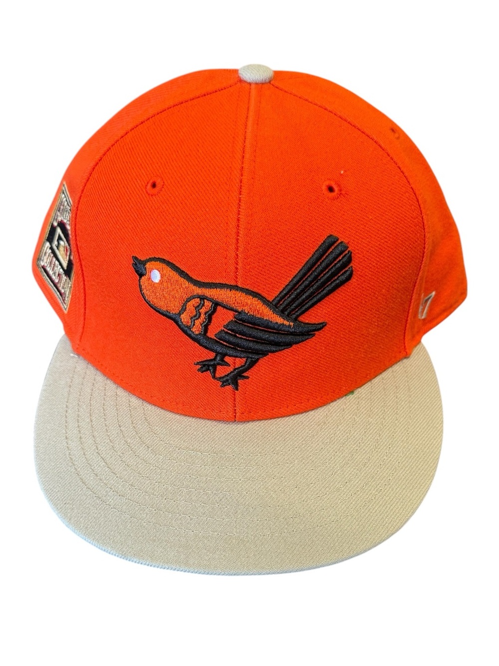 Baltimore Orioles MLB Orange & Cream Baseball Hat Cooperstown 47 Brand Strapback